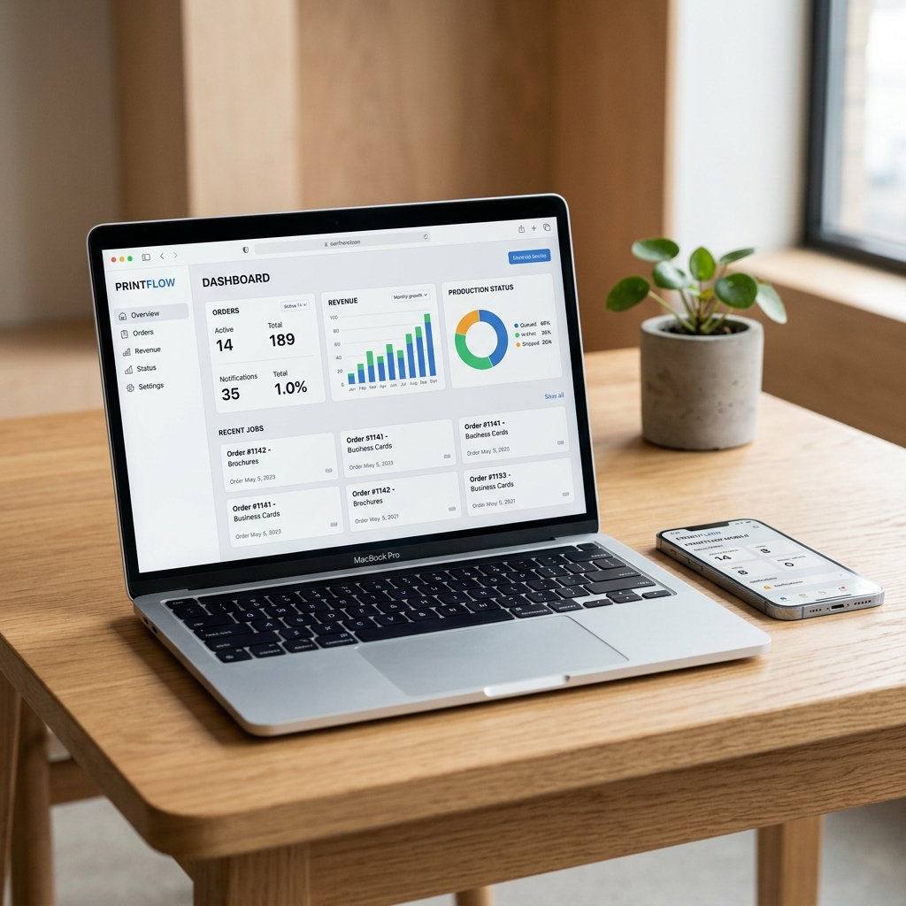 FastPrinters Customer Dashboard