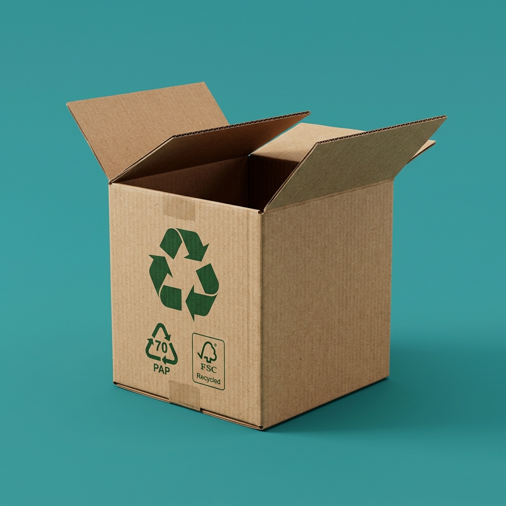 Cardboard box packaging